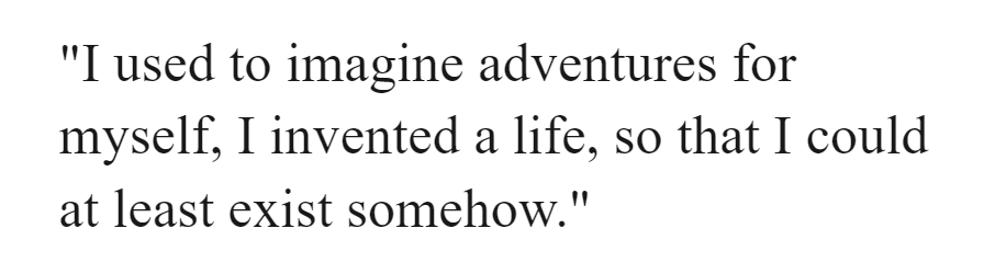 When Dostoevsky wrote Notes from Underground, he wrote it for me