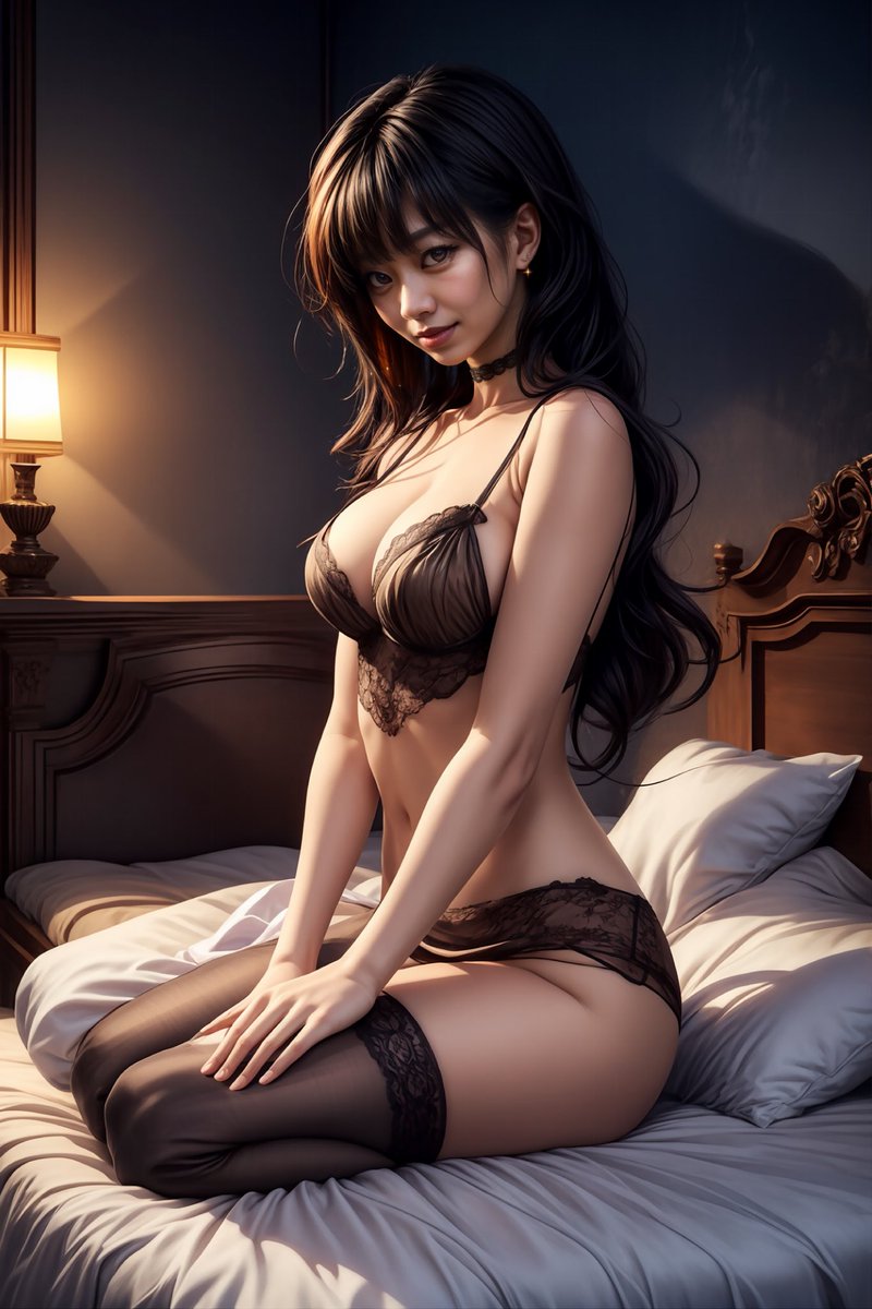 Mya_SWT_AI's tweet photo. No. 3 Playing with light and shadow.
Mymy on a bed backlit adding more fill light and more detail in the background. Less cloths 😊 ❤️🥰
Adding a challenge too!
#StockingUpWeekend by @pdouglasr
#AIart #AIイラスト #StableDiffusion #digitalart #AIArtwork #animegirl #aigirls https://t.co/ENQJN7fcI6