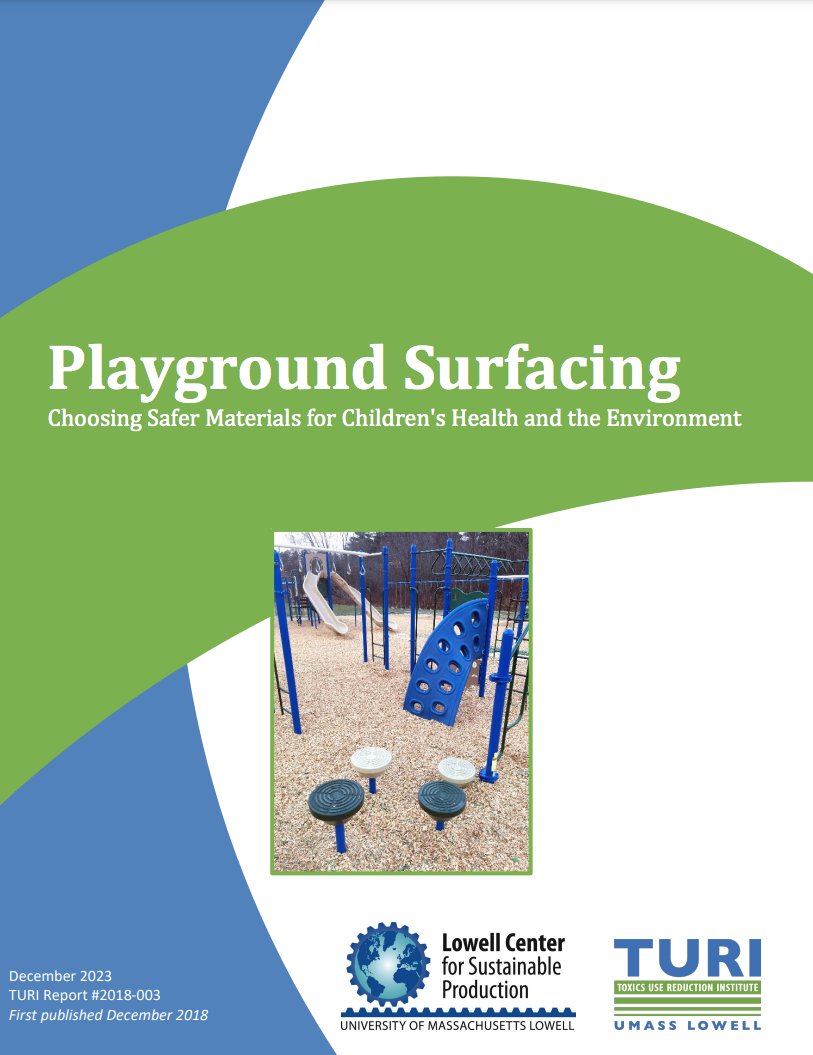 CASTeverywhere's tweet photo. Behold TURI +LCSP's updated December 2023 #PlaygroundSurfacing PDF report: https://t.co/dHLYKHt9hf

Mega TOXIC PIP #crumbrubber playgrounds now cost as much as 98K per. Keep kids safe w' non-toxic (up to 10x cheaper!) #EWF

@SHPFC @bennettpeer @Against_3G @LowellCenterMA https://t.co/8RqIbgurxy