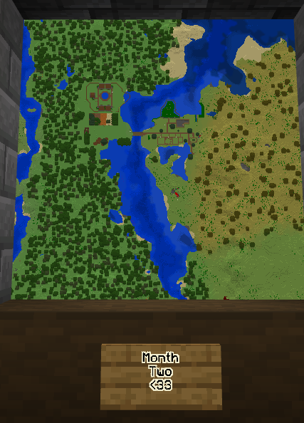 FandomeMadness's tweet image. Made a Minecraft world for 2024 and I'm going to track progress on a map this is what i have so far the month two will change because its not time yet I just wanted a comparison. #Minecraft #Map #Worldprogress #Survival #Hardmode