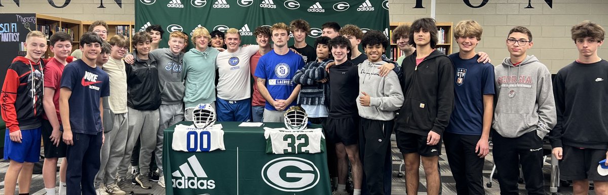Ryno502's tweet photo. Thanks to everyone who came to my signing. I'm blessed to have so much support from my parents, coaches, &amp; teammates. 🦏🥍🥅 @ghsmenslax @CreswellCurtis @ShorterLax @JVance32 @skinner_coach @CoachATroutman @CoachSneves @CoachCareyLG  @ShredThreadLAX @InvasionLAX @D2_Lax_podcast https://t.co/SteXjMYpXQ
