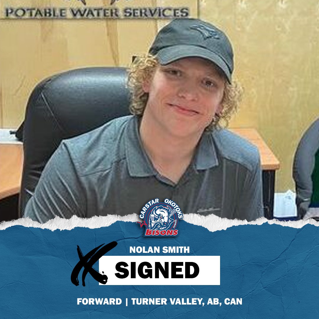 OkotoksBisons's tweet photo. We have some new Bisons coming in! 🦬 Welcome to the team Logan Maroni, Nolan Smith, and Dryden Harding! #onebigbison https://t.co/m6n5mpAx71
