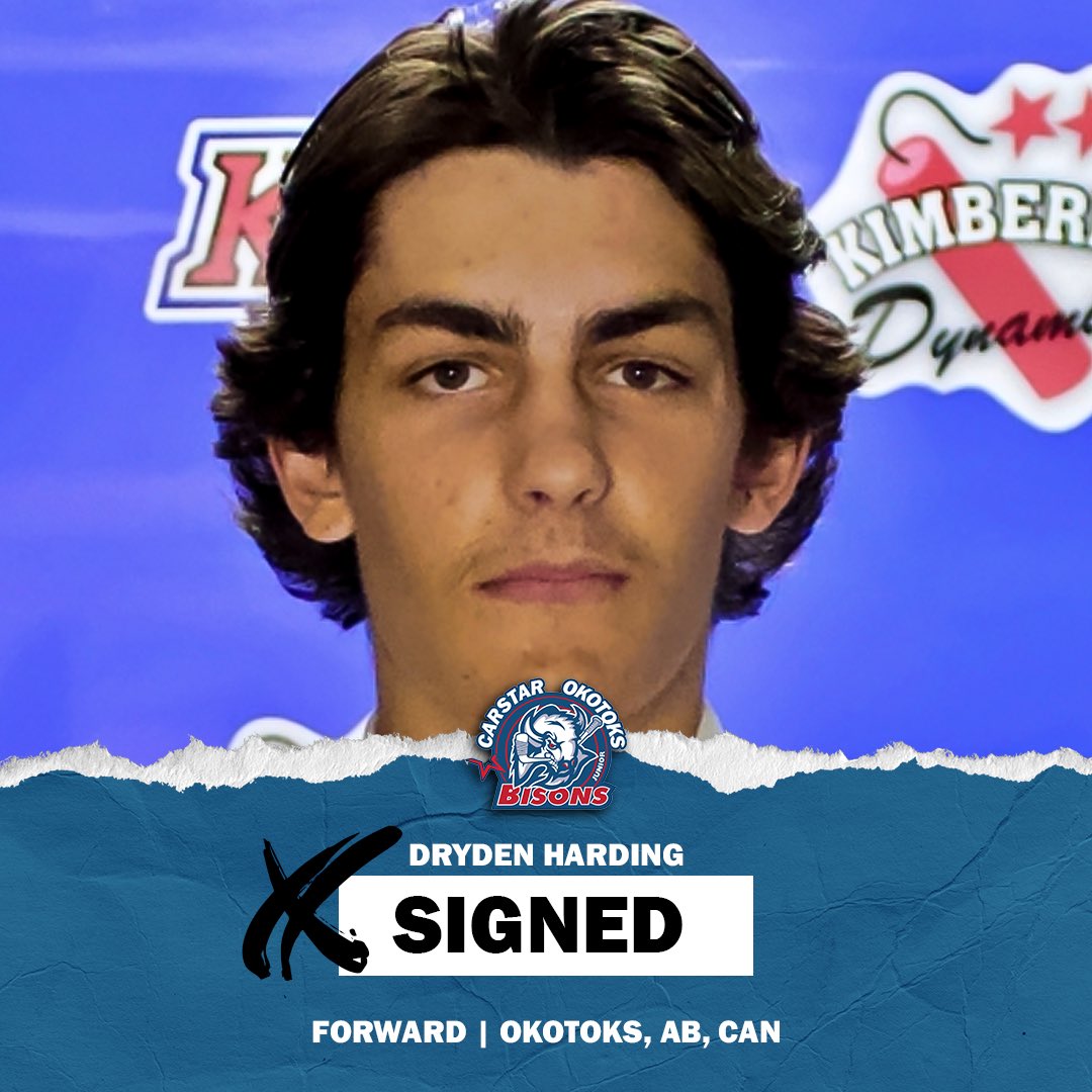OkotoksBisons's tweet photo. We have some new Bisons coming in! 🦬 Welcome to the team Logan Maroni, Nolan Smith, and Dryden Harding! #onebigbison https://t.co/m6n5mpAx71