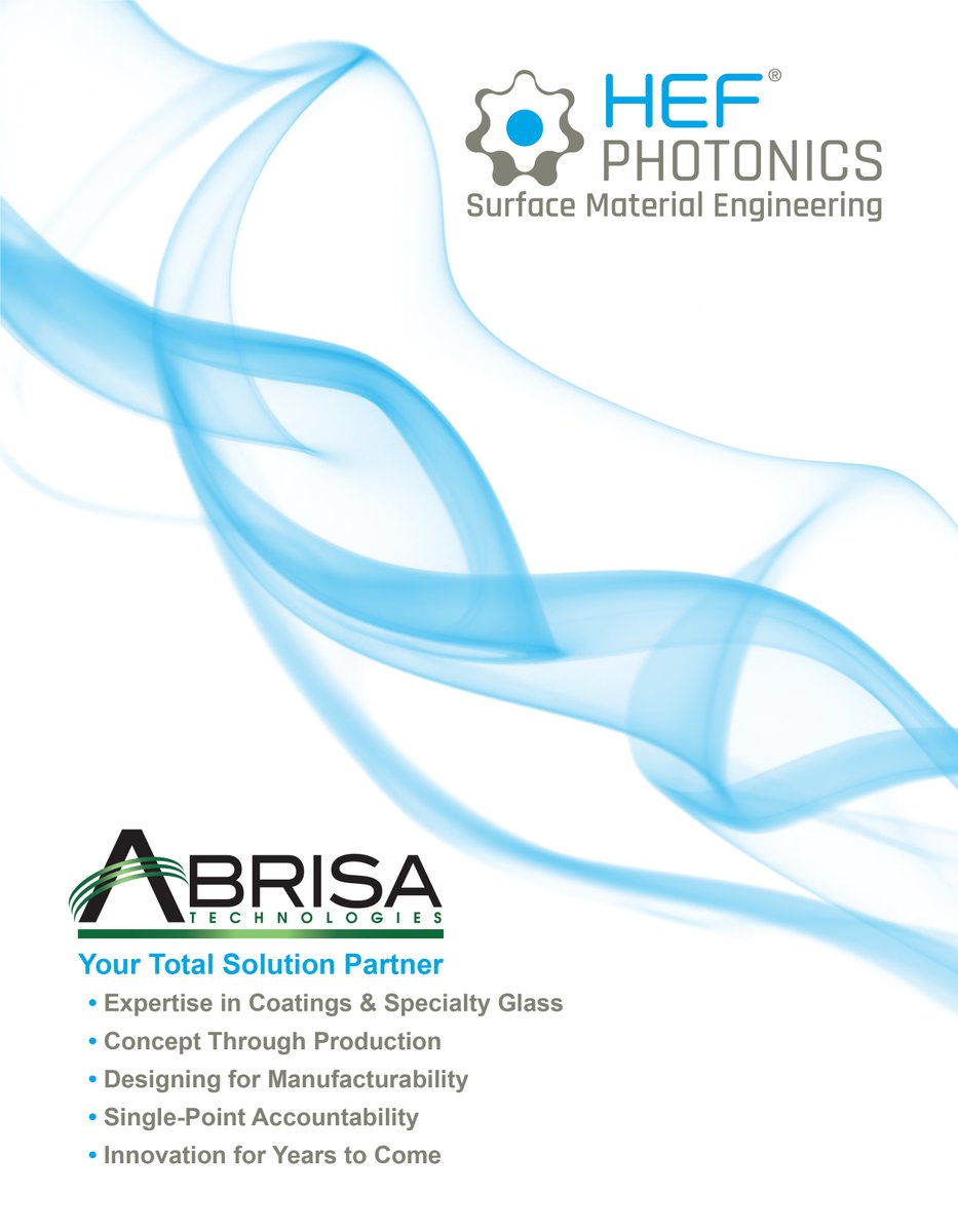 Abrisa Technologies Publishes NEW Capabilities Brochure featuring additional Optical Coatings &amp; Value-Added Services.

abrisatechnologies.com/media/Your-Tot…