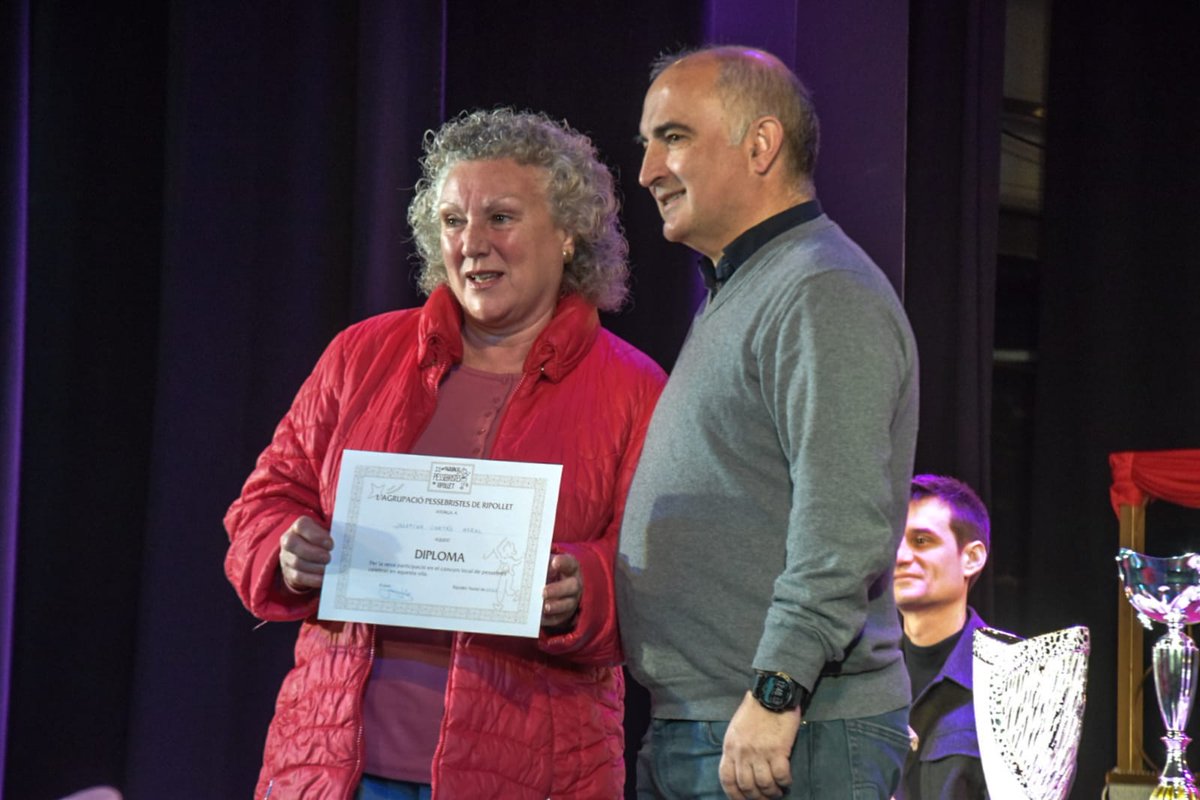 👉Aquest matí hem fet l'entrega del premis del 39è Concurs de pessebres de #Ripollet que organitza l'@agrupaciopessebristes_ripollet.

Moltes gràcies a les persones participants i enhorabona a les persones guanyadores.