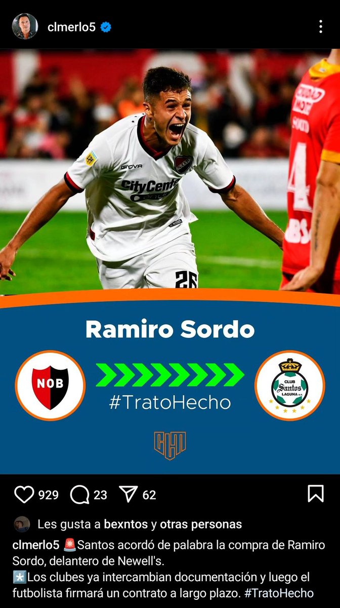 SentimientoG1's tweet photo. César Merlo da como un hecho la llegada de Ramiro Sordo a Santos Laguna. 🚨 https://t.co/zk0McytKfE