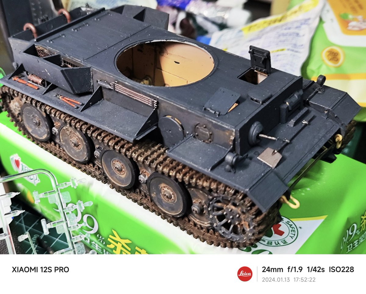 ZHIEND007's tweet photo. ついに完成しました
#Tank #models #VK3601 https://t.co/fdL9tytr19