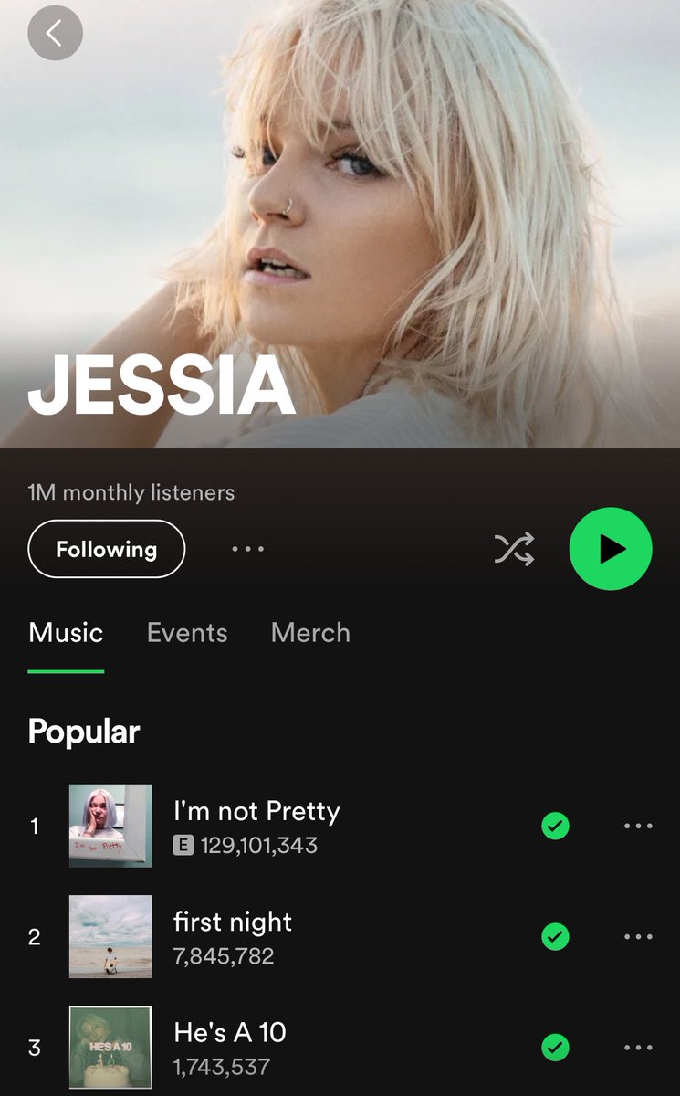 flatline_afi's tweet photo. Just came across @jessiamusic on Spotify and I am obsessed 🤩 https://t.co/RNrPcD9a4A