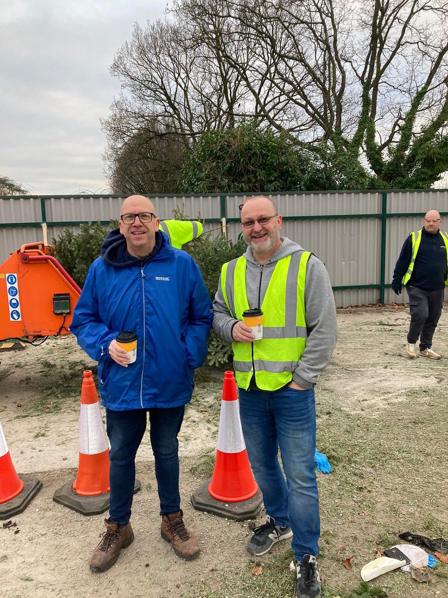 thehermanator66's tweet photo. St Roccos Christmas tree collection another year boxed off.Great effort by all involved for a fantastic charity 👍 https://t.co/Qh52G8zNPN