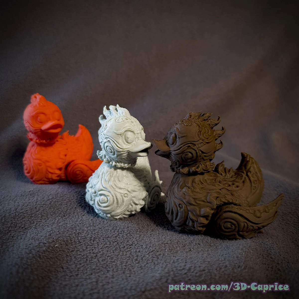 Yog_3D's tweet image. Flexy Ducklings, FDM 3d print PLA

#3dmaker #3dprinting #bambulab
