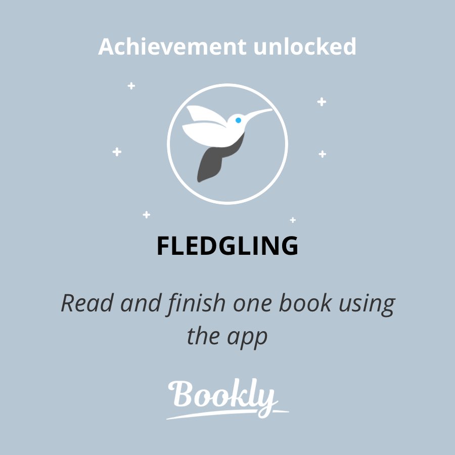 lovtoread2015's tweet photo. I unlocked the FLEDGLING achievement in #booklyapp https://t.co/3gl8j9CIrX