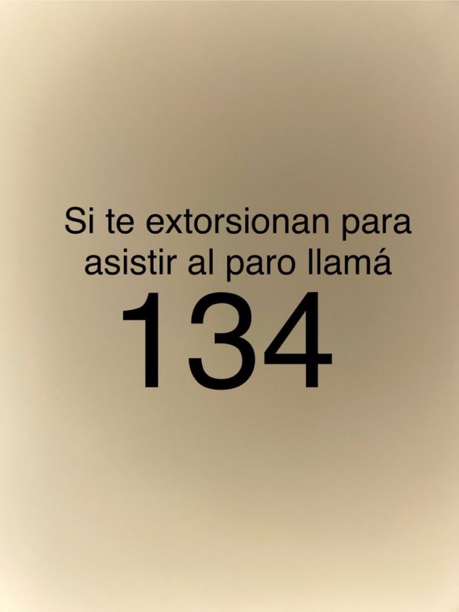 Si te sacan plata del subsidio bajo extorsión o te amenazan con sacarte el plan si no vas a una marcha, llamá al 134 del Ministerio de Seguridad <a href="/MinSeg/">MinSeg</a>. Nosotros te defendemos para que no te quiten lo que es tuyo. Ya recibimos miles y miles de denuncias. Los que se hacen