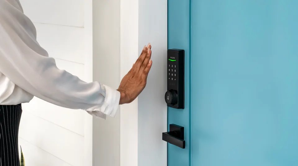 technoguy545's tweet photo. - 🗣️ Works with Google Assistant and Amazon Alexa
💡 Innovation in home security:
- 📷 Part of the Philips smart home security ecosystem
- 🚀 Philips' first-ever smart deadbolt
- 📡 Wi-Fi connectivity for seamless integration
#PhilipsSmartLock #CES2024 https://t.co/KAPZQJ3vgc