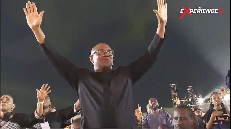 If you still stand with HE Peter Obi even in 2027, identify.