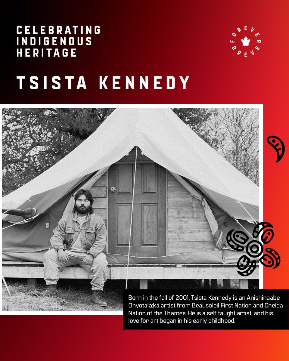 MapleLeafs's tweet photo. A massive thank you to Tsista Kennedy for your beautiful design 🧡 https://t.co/7DxQTMoC0j