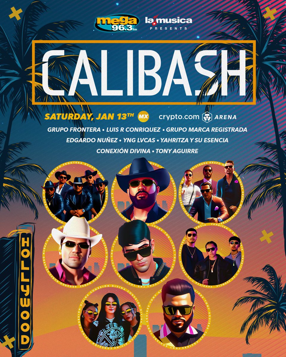 Calibash MX is going to 🔥 🔥 🔥 Doors open at 7pm and the show starts at  8pm.
