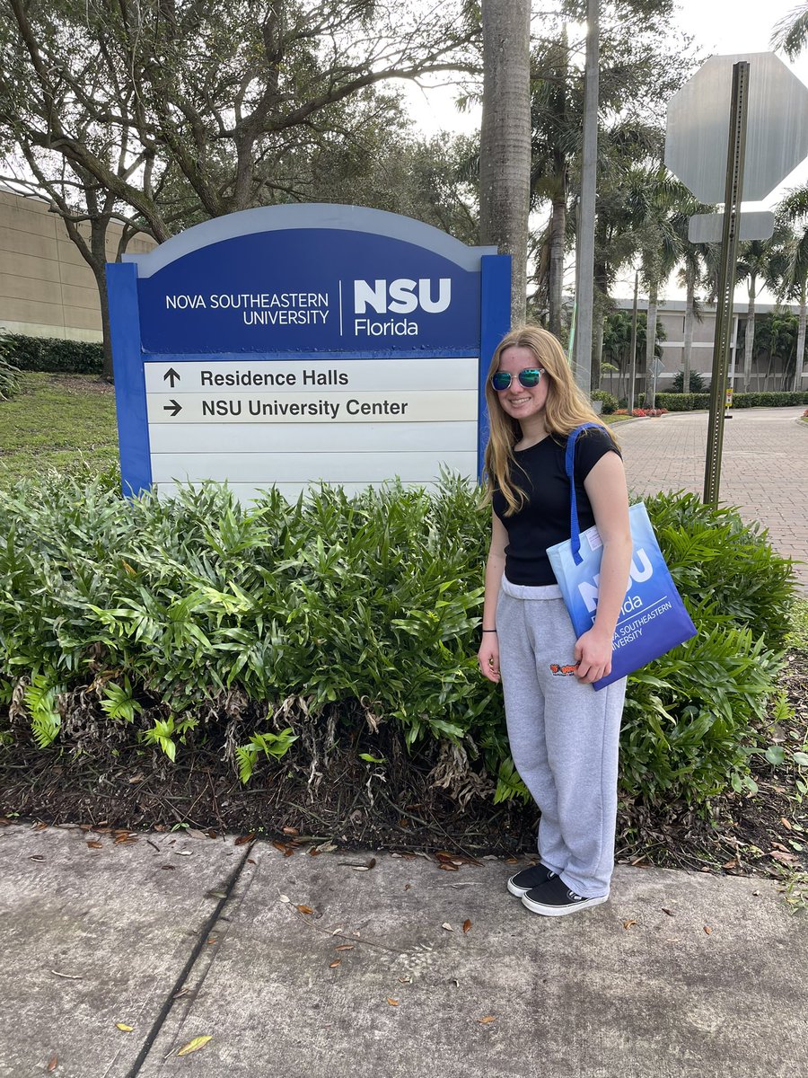 brisoftball98's tweet photo. Had a great time at the NSU camp today! Had the opportunity to tour their beautiful campus. Thank you to the coaches and players who gave me great feedback. @NSU_Softball https://t.co/8Iz0yXXM8Z