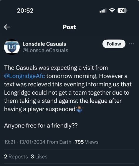 Longridge sport tweet media