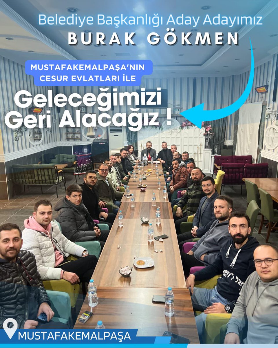 Bizim yolumuz dikenli, ayağını seven gelmesin.
#secim2024 
#belediyeseçimi