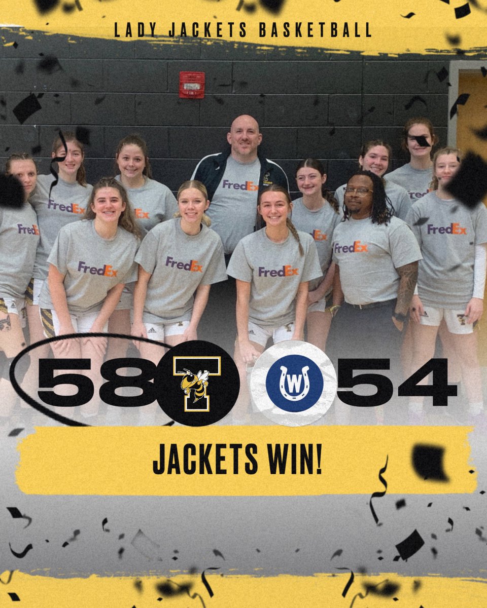 BIG CHL WIN! Willow Montag with a career high 35 to lead the way. Jenna Odor with 9pts 11 rebounds. Proud to get a W on FredEx Day! 
<a href="/tayloryjad/">Taylor Yellowjackets Athletics</a>
