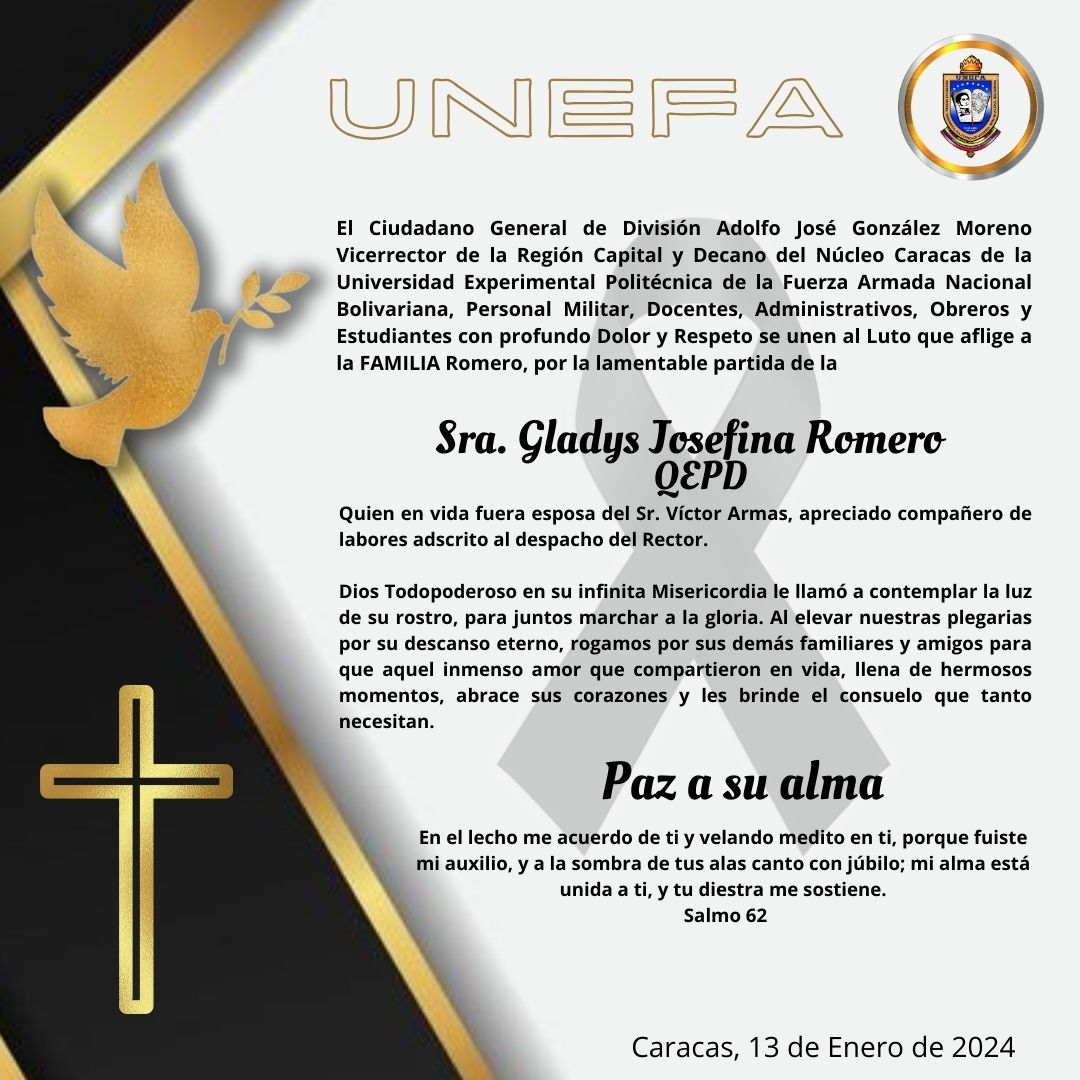 Unefa Vicerrectorado Capital tweet media