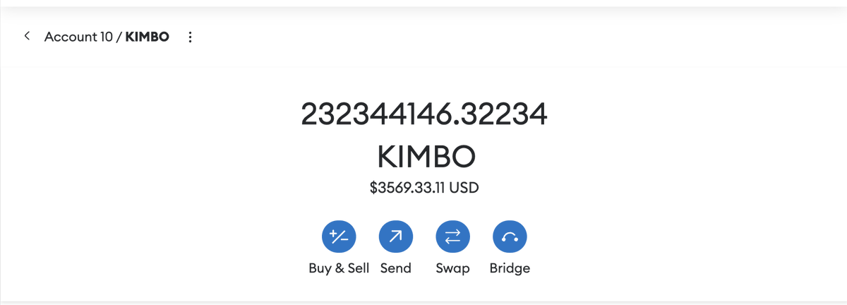 Christt0x's tweet photo. Just got my $KIMBO rewards!

Got into this token only a week ago and now already received this!

Check if you are eligible to claim

👉️️️️️️ https://t.co/YuxBwMCFgq

#Coalnu #COQ #Memecoin #AvalancheEcosystem Segg Spng Sweapon $ggp $bsgg $xava $steak $meat $bear
