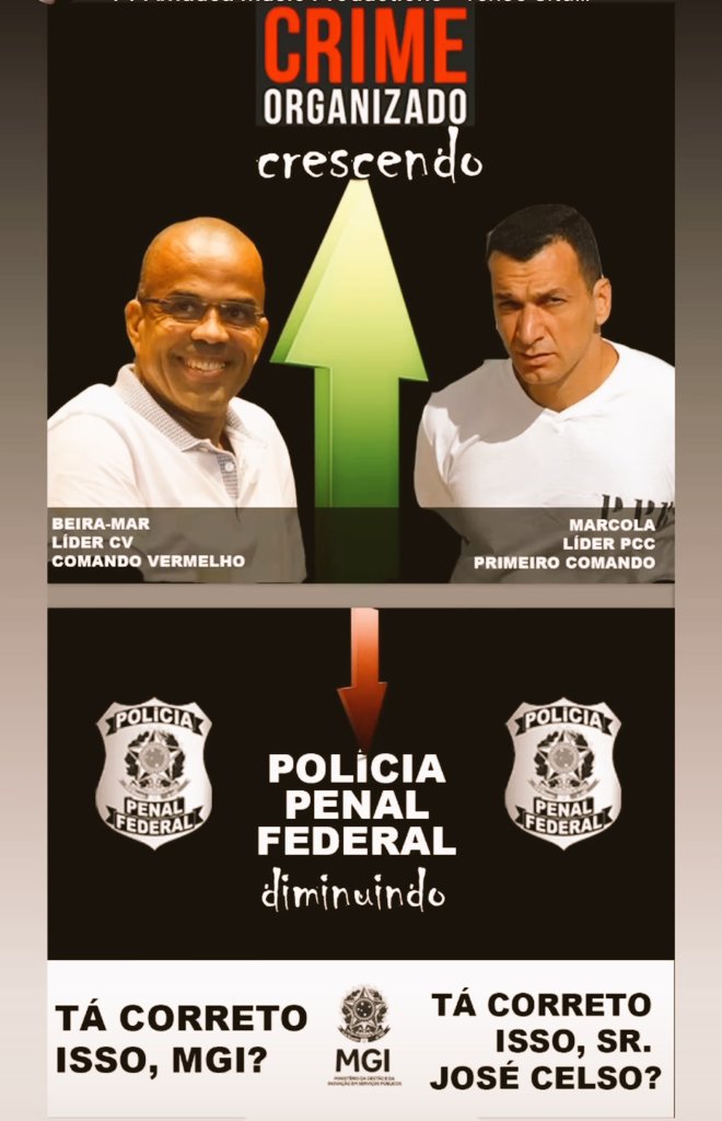 Ronnyraq2018's tweet photo. @govbr @gestaogovbr PELA INCOMPETÊNCIA DOS TEUS TÉCNICOS,  O CRIME ORGANIZADO SERÁ FAVORECIDO. 
CASO A CORRUPÇÃO TOME CONTA DO SPF/PPF, A CULPA SERÁ TODA DESTE MINISTÉRIO.  PARLAMENTARES,  MAGISTRADOS,  CIDADÃOS,  C SUAS VIDAS EM RISCO,  PELA INCOMPETÊNCIA DO @gestaogovbr @edweck_rj @LulaOficial https://t.co/SbdVrpN2Ty