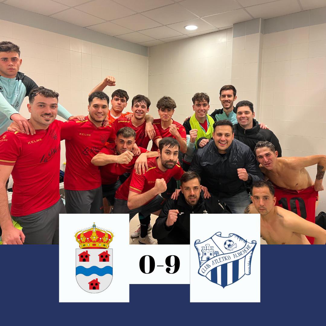 ¡El primer equipo también empieza el año con paso firme! Victoria con solvencia por 0️⃣-9️⃣ en la pista de El Casar