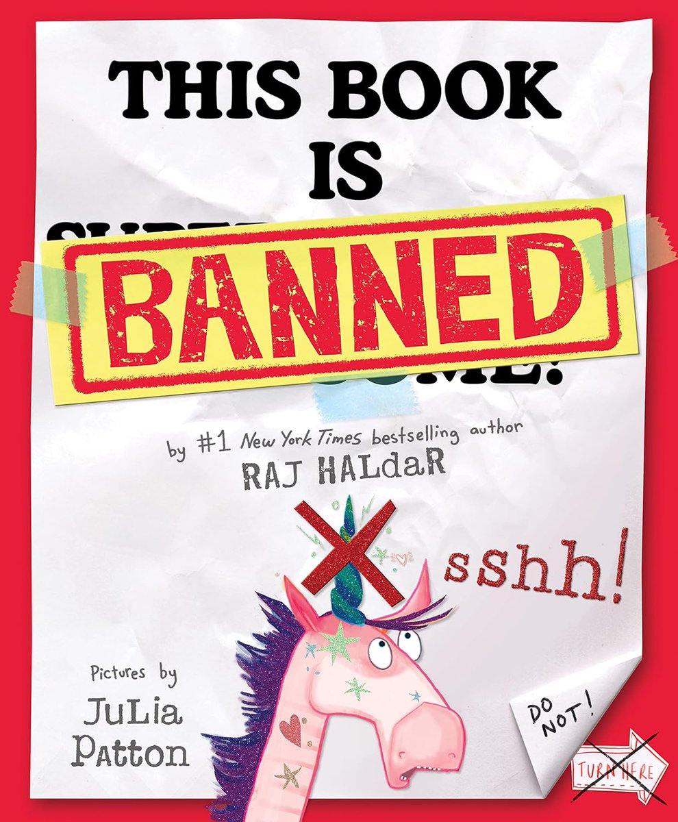 Talk about a humorous take on a serious topic⬇️ @lushlifemedia @julia_patton 's picture book, This Book Is Banned is a must-purchase & must-read with children, young & old! Read more of my review ➡️ thestoryspectator.blogspot.com/2024/01/this-b… #BookRecommendation #SchoolLibrary