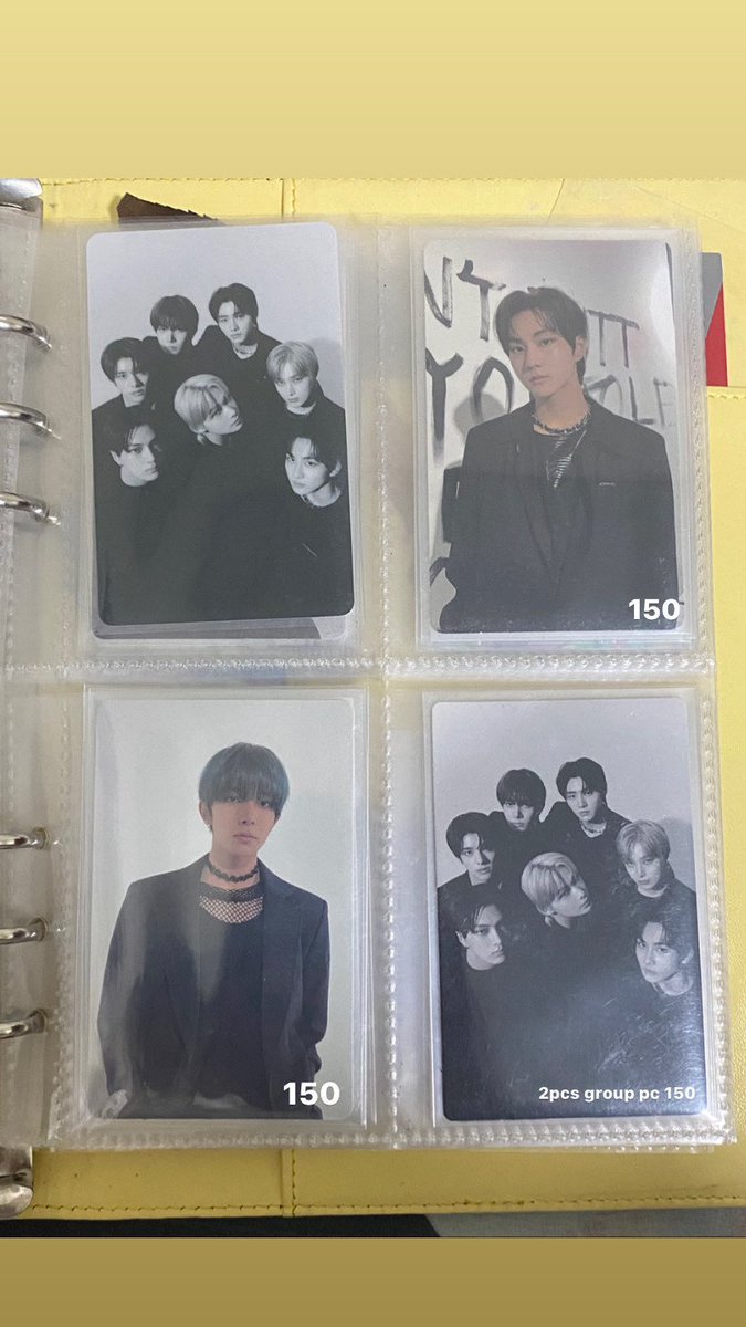 maeesxz's tweet photo. lf wts lfb 

quitting sale‼️ ✨
rfs: need funds

hi engenes! selling my enhypen photocard collection, mostly is heeseung and jungwon photocard from dillema to dark blood era. open for take all, set, and tingi, price is indicated on the photos. pm for more info… https://t.co/rEZSE8RoZj