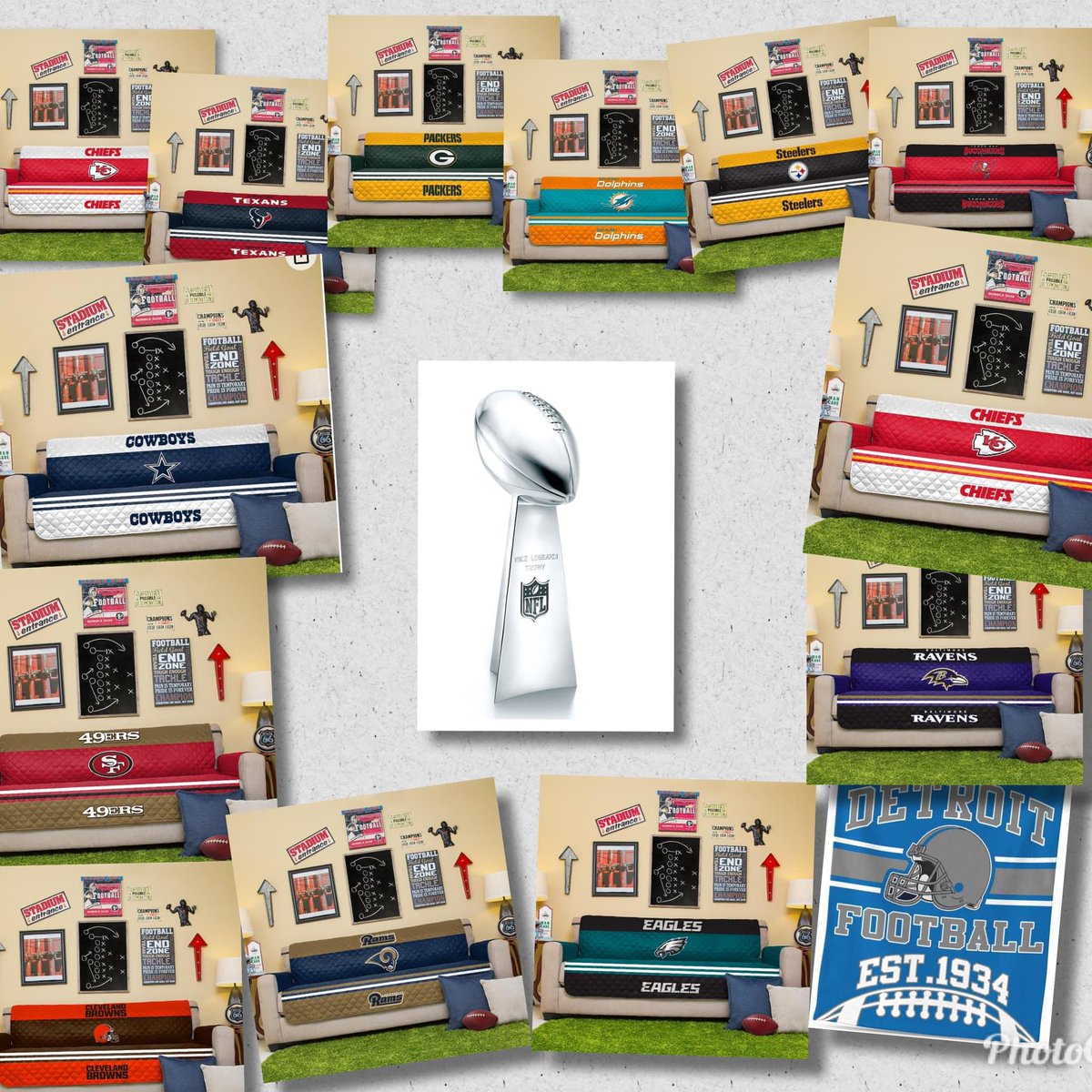 Until you are the last team standing holding that shiney thing in the middle NO ONE IS EXEMPT‼️
#YOURCOUCHISREADY‼️#NFL #Playoffs #DallasCowboys #ChiefsKingdom