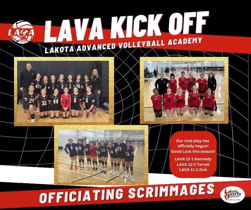 The club season has started and LAVA is in action! <a href="/LakotaSportsOrg/">Lakota Sports Organization</a>