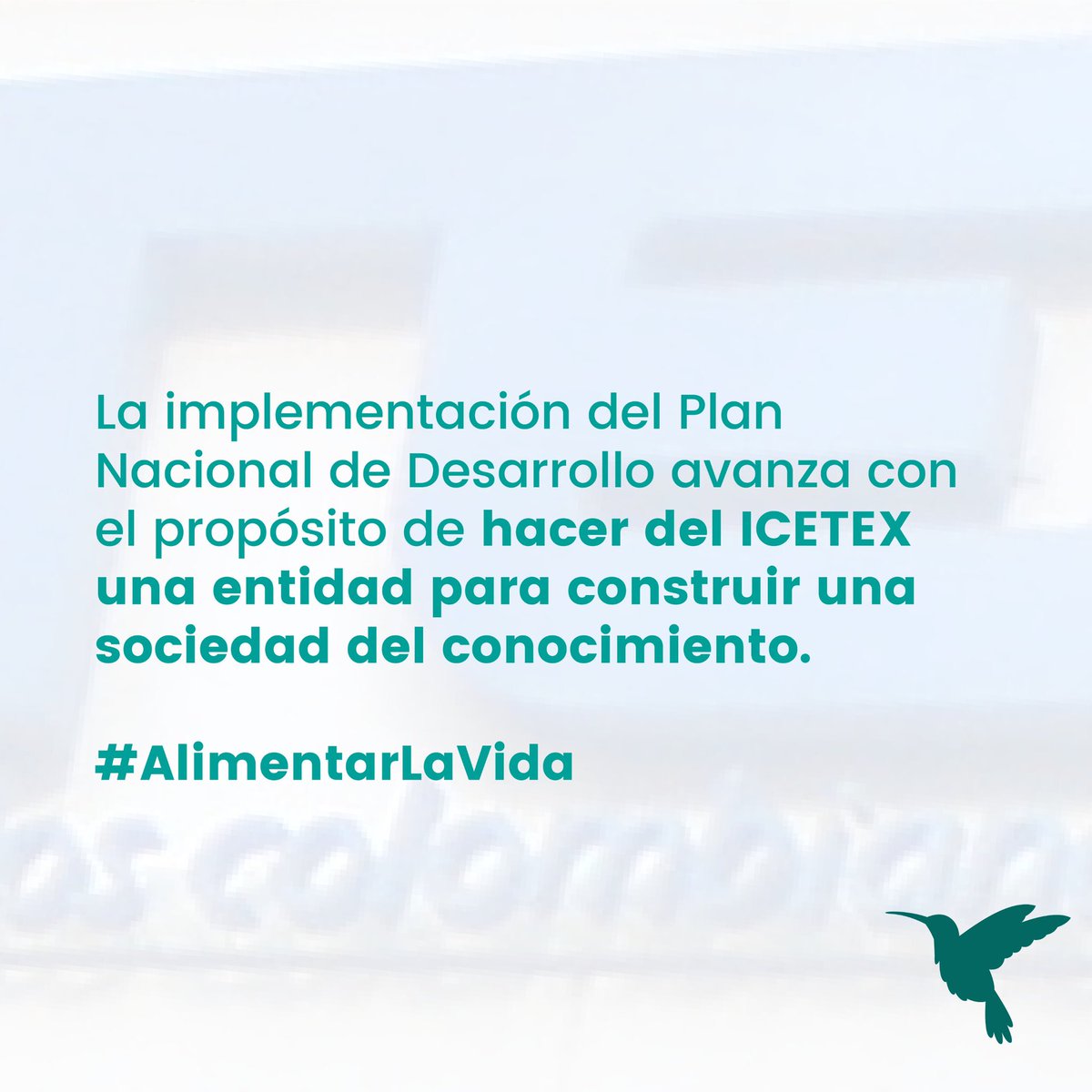 albertobemo's tweet photo. En el Plan Nacional de Desarrollo “Colombia Potencia Mundial de la Vida” se estableció que el ICETEX desarrollaría una política de auxilio financiero dirigido a las personas con dificultades para pagar su crédito. Hoy esa política es una realidad y con ella cerca de 150 mil deudores podrán acceder a descuentos.

Quieneshayan tenido un buen comportamiento con sus pagos podrán recibir entre el 10 y el 22% de reducción de su compromiso si realizan el pago anticipado del total adeudado. Quienes a 31 de diciembre de 2023 hayan sido embargados, reportados, o hayan tenido cartera castigada, podrán recibir un descuento de hasta el 80% de su deuda si realizan un acuerdo de pago. 

Todos estos alivios podrán solicitarse desde el 1 de mayo y constituyen pasos importantes para cumplir el propósito de convertir al ICETEX en una entidad para construir una sociedad del conocimiento y no un aparato para la generación de deuda y especulación.

#AlimentarLaVida