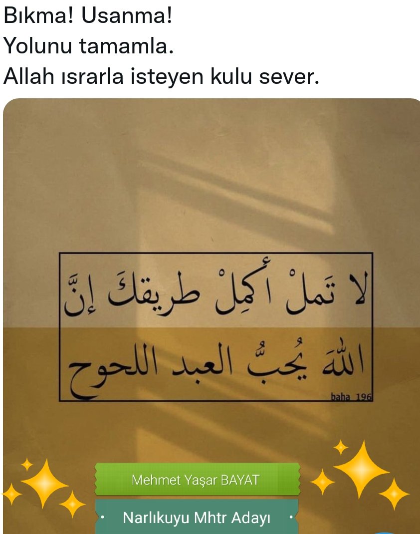 Mehmet Yaşar Bayat (@myasarbayat) on Twitter photo 