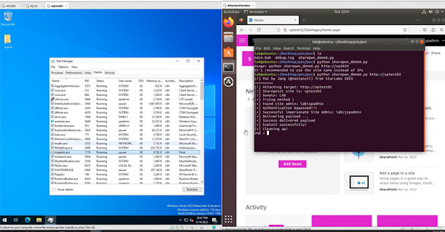 SeguInfo's tweet photo. Explotación activa de vulnerabilidad Microsoft SharePoint Server CVE-2023-29357 (Parchea!) https://t.co/VI22xZ0bp0 https://t.co/xJAiPVlrum