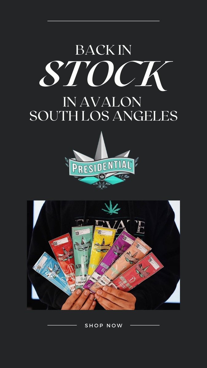 elevatestores's tweet photo. Presidential products are no restocked in Avalon 🙏❤️ https://t.co/i775ZzITt8