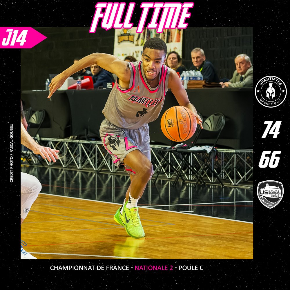 Elle fait du bien celle-ci ! 

Les Spartiates s'imposent face à Laval ! 

Match événement samedi prochain aux Maradas avec la réception d'une équipe qui nous vient tout droit de Guyane : le COS MARONI dans le cadre des 16ème de Finale du Trophée Coupe de France.