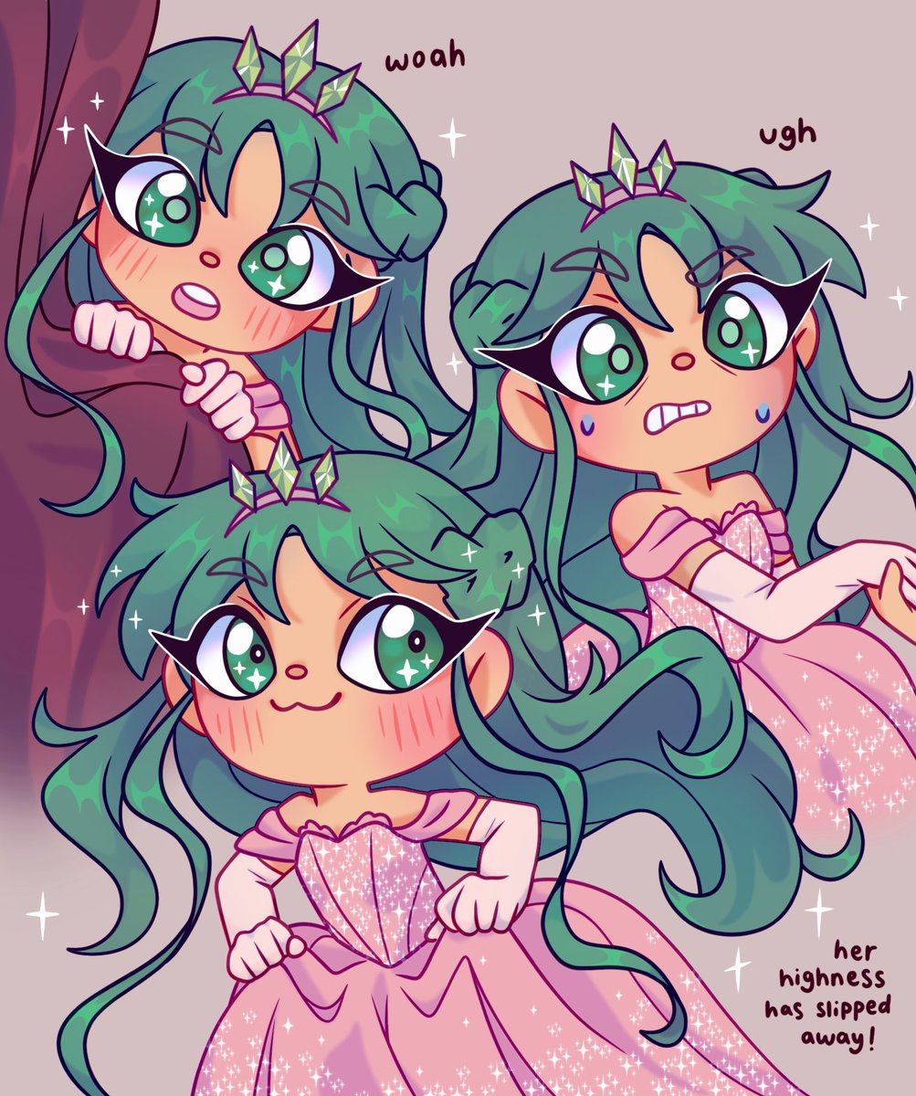 monofoxxflow's tweet photo. ENFP and INFP as young princesses 💚✨💐 #mbtifanart #Mbti https://t.co/oajs1jOKH1