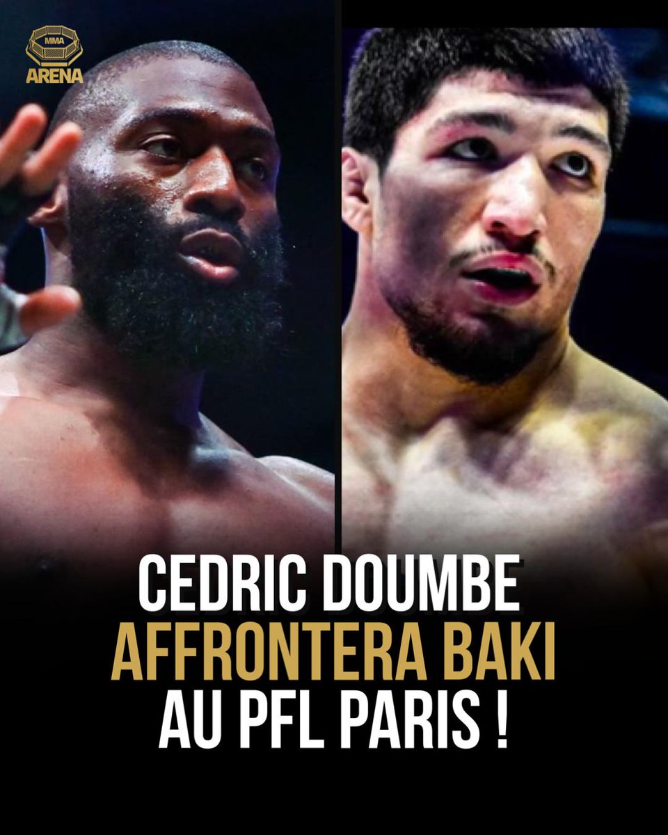 MMArena_'s tweet image. 🚨🚨 C’EST DÉSORMAIS OFFICIEL !!!

BAYSANGUR « BAKI » CHAMSOUDINOV 🆚 CEDRIC DOUMBE LE 6 MARS EN MAIN ÉVENT DU #PFLPARIS 🇫🇷 

Pour tous ceux qui doutaient sur nos infos 👀😂