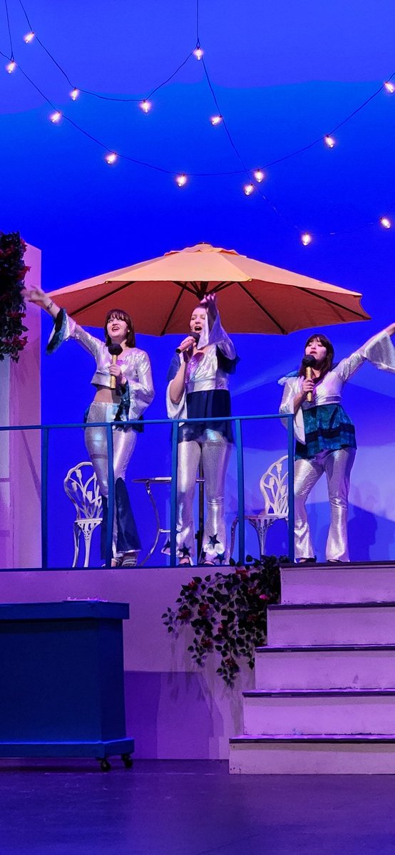 ACTatLEE's tweet photo. "Mamma Mia!" opens next week! See you at the theatre, Dancing Queens! https://t.co/xziw0lYzfq https://t.co/nQdfyq5pxN