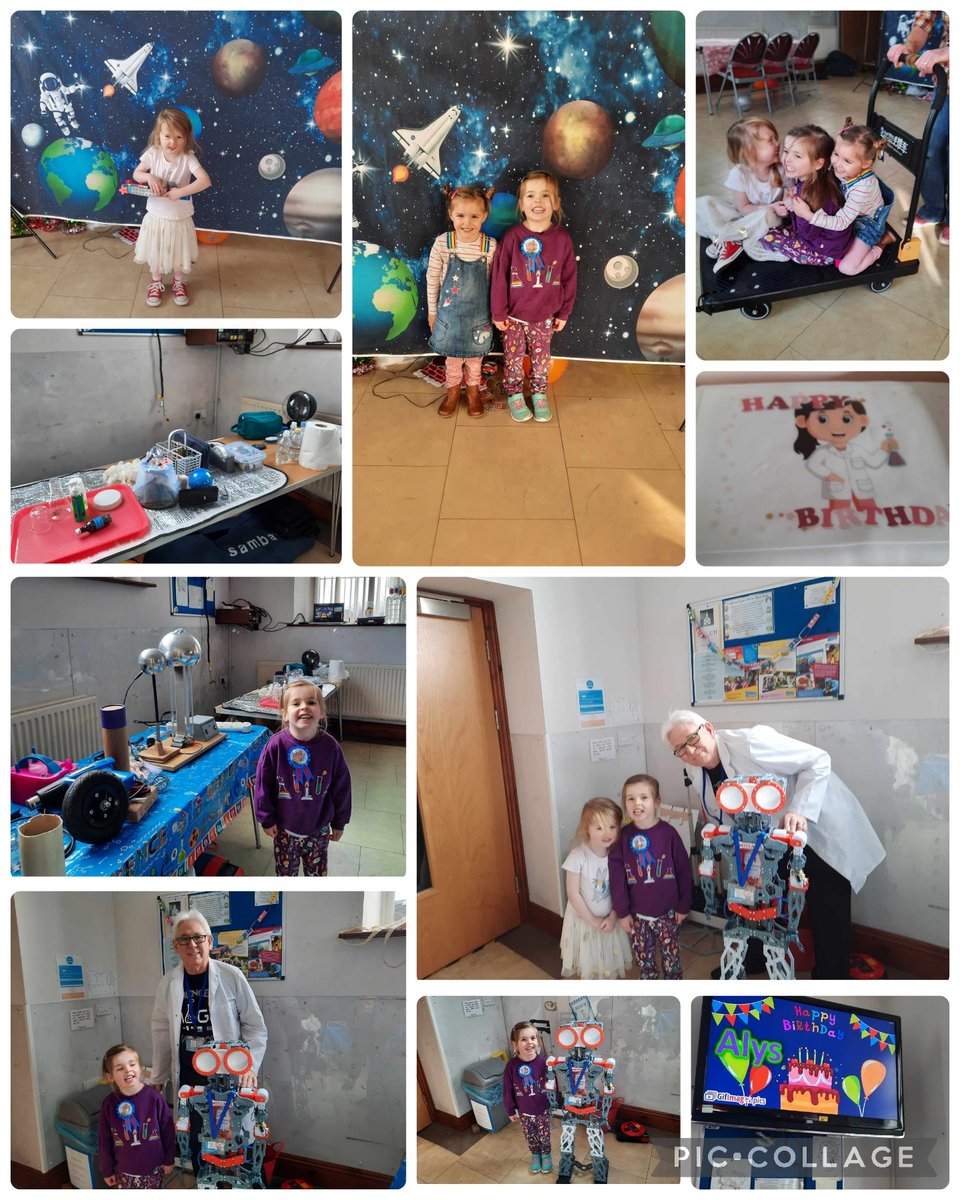 ttsscience's tweet photo. Happy Birthday Alys, we hope you enjoyed your Science party today with TTS Practical Science, we had lots of fun, thanks for having us. 🙂👨🏻‍🔬👩‍🔬🔬🧪🔭👨‍🚀🚀🌋💥🪐 https://t.co/i2lKcO7ttp