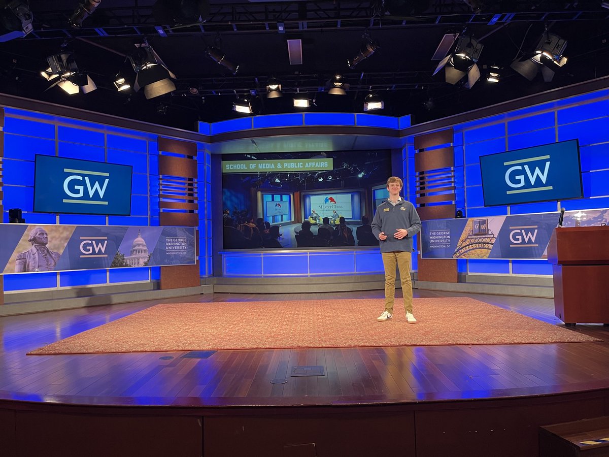 ethanclynne's tweet photo. So lucky to have the best job in the world working for @GWAdmissions. If you’re ever in the DC area and want a tour- hit me up!! #RollRevs https://t.co/0ZC6MAgi78