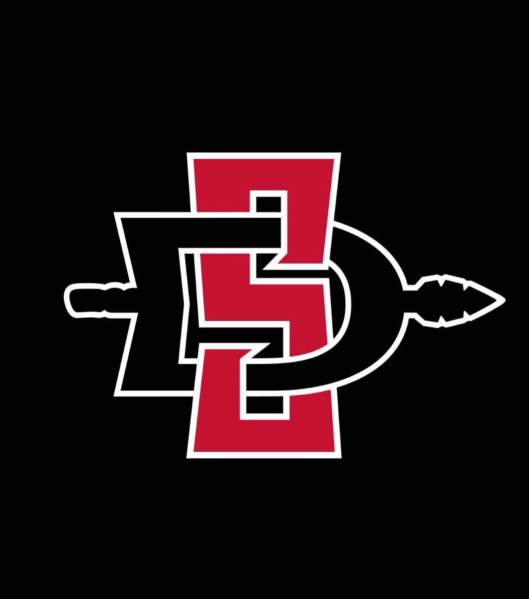 I will be attending San Diego state junior day #Aztecs🖤❤️