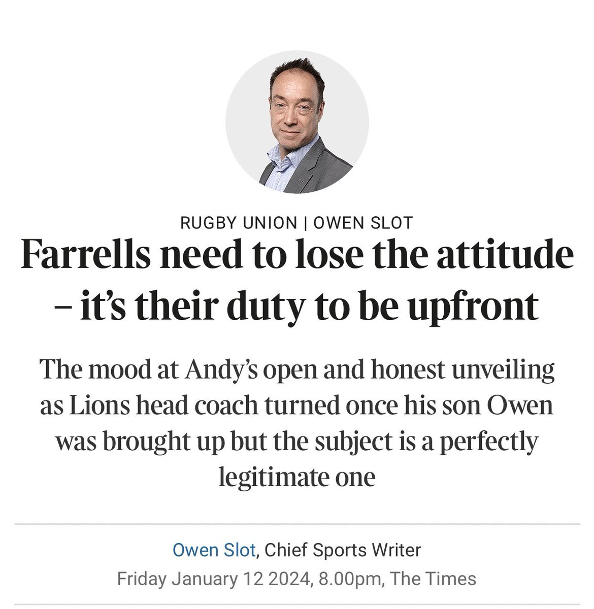 #RugbySaracens tweet media