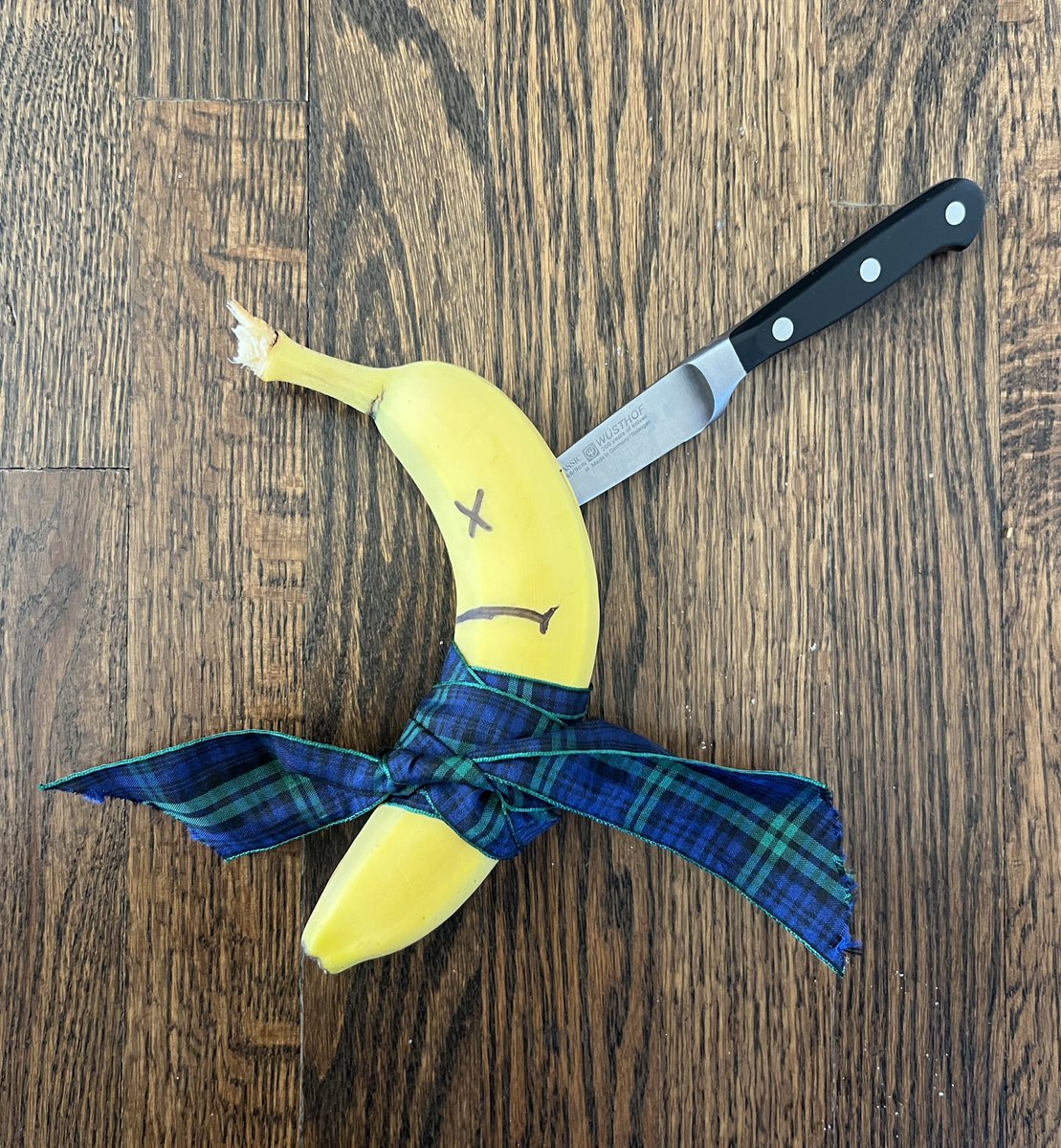 johnnybananas's tweet photo. Well that was fun… 🍌🗡️ #TheTraitorsUS @peacock https://t.co/loQt2cXkgk