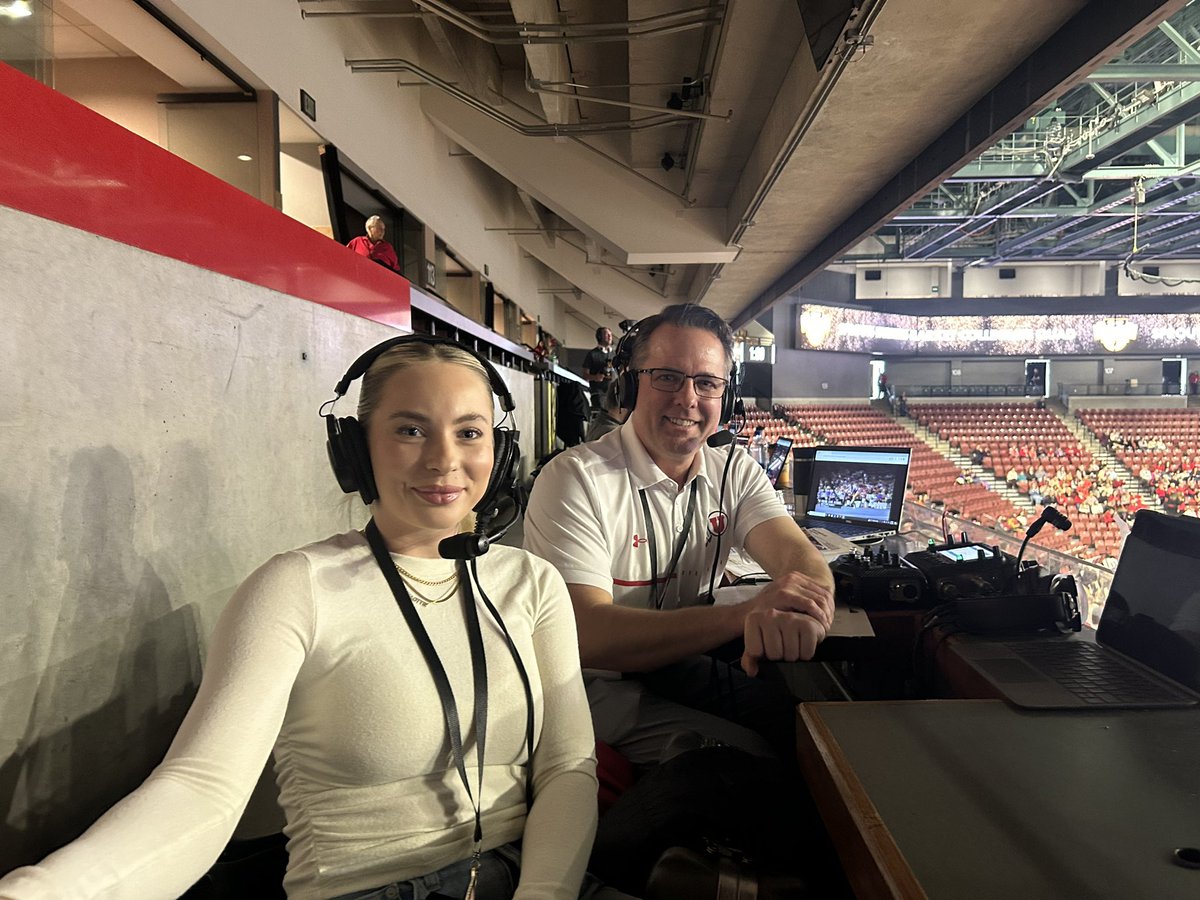 utahlags's tweet photo. Working with @mykaylaskinner for the Sprouts Farmers Market Collegiate Quad on ESPN 700. https://t.co/UzPbHFeo7E