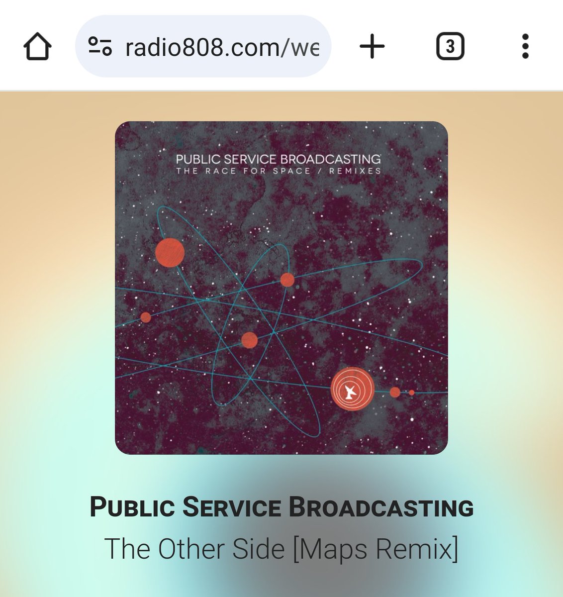 Tune in to #PublicServiceBroadcasting - The Other Side [Maps Remix] on #awesome Radio 808! radio808.com/web-player/