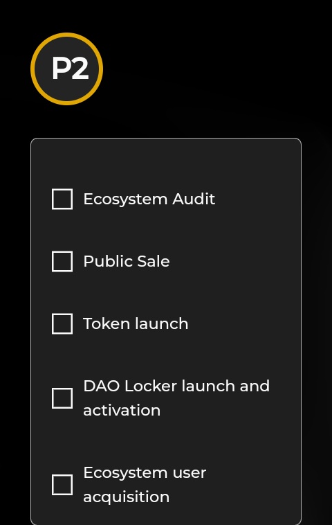 Lay_ler01's tweet photo. Roadmap

The #LockDAO roadmap consist of 3 phases whereby phase one has been completed https://t.co/XQQVeoFp5Z