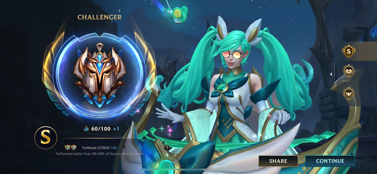 firesage01's tweet photo. Challenger in under 100 games 💖 #wildrift https://t.co/3ODOlOu7BS