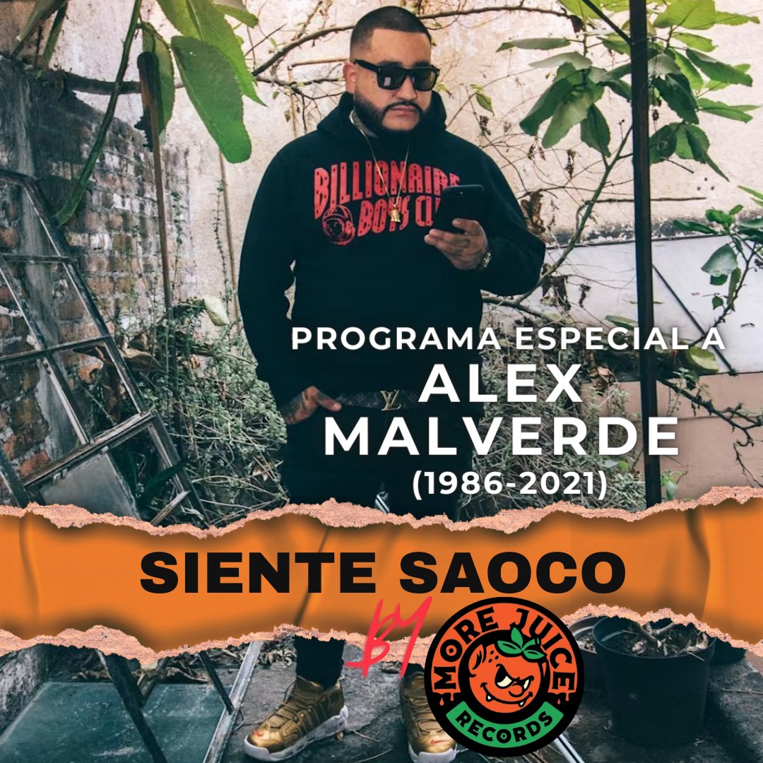 sientesaoco's tweet photo. El programa de hoy va con dedicatoria a @AlexMalverde 🕊️🙏uno de los pilares en la escena mexa del urbano y fundador de More Juice Récords.
Por eso MJR invadirá la cabina con flow desde Zimbabwe🇿🇼  gracias a Blueberry y con el EP "555" cortesia de Lil Ziphe! 7pm por @Ibero909FM🎙 https://t.co/2jo4rrGB41